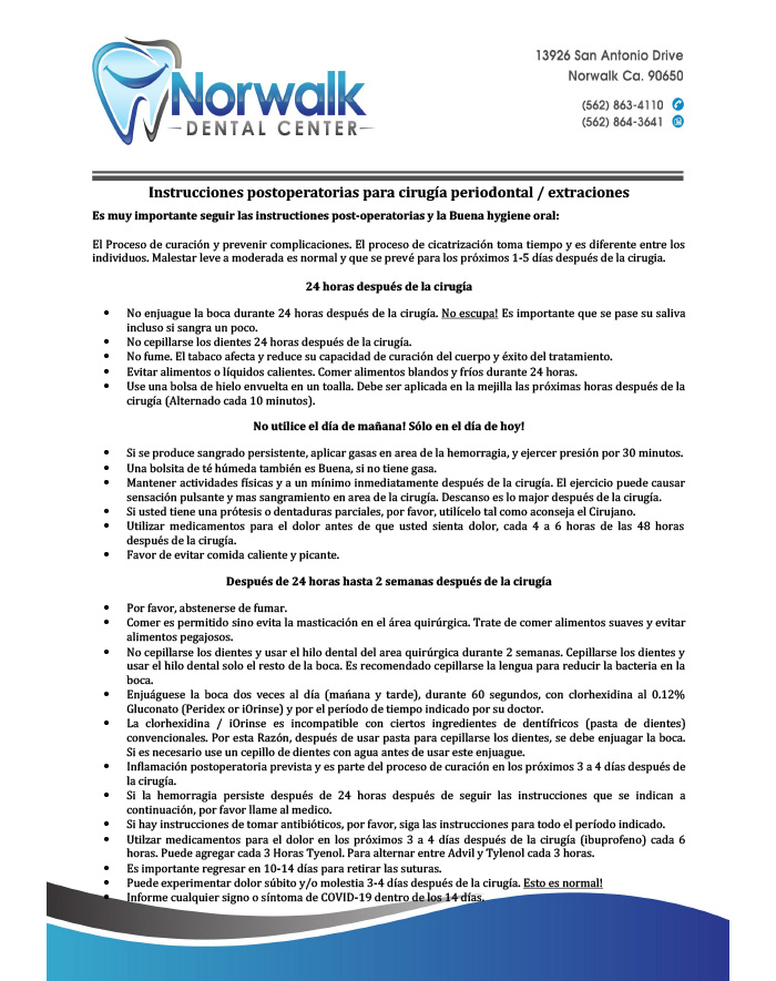 Periodontal Dental Treatment Norwalk CA